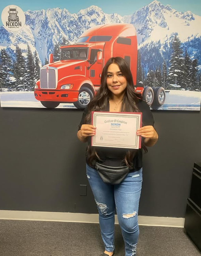 CDL Graduate - Nixon Trucking School graduate